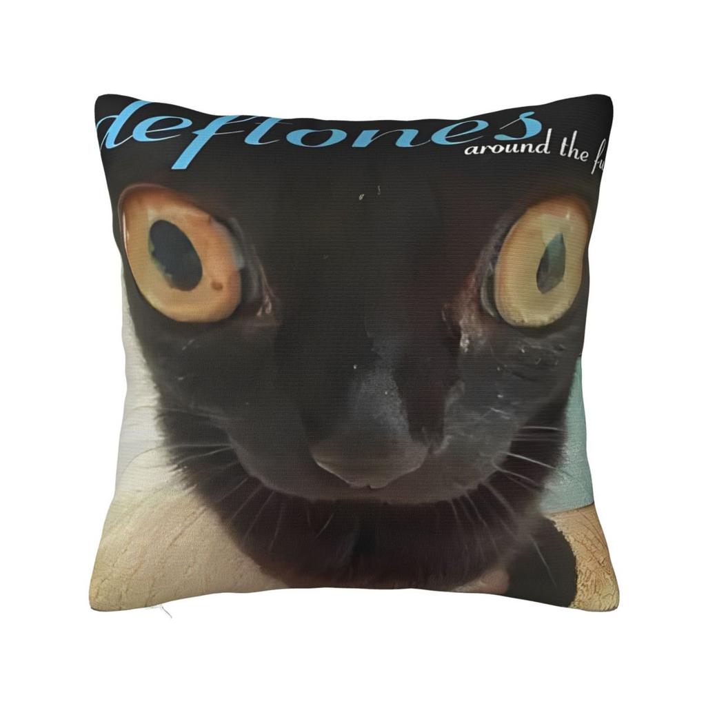 Deftones White Pony Album Square Pillow Cases Band Cushion Cover Decorative Pillowcase For Home 45*45Cm
