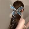 1Pair Fairy Wedding Bridal Headdress Animal Tassel Hair Clip Retro Butterfly Hairpins Girl