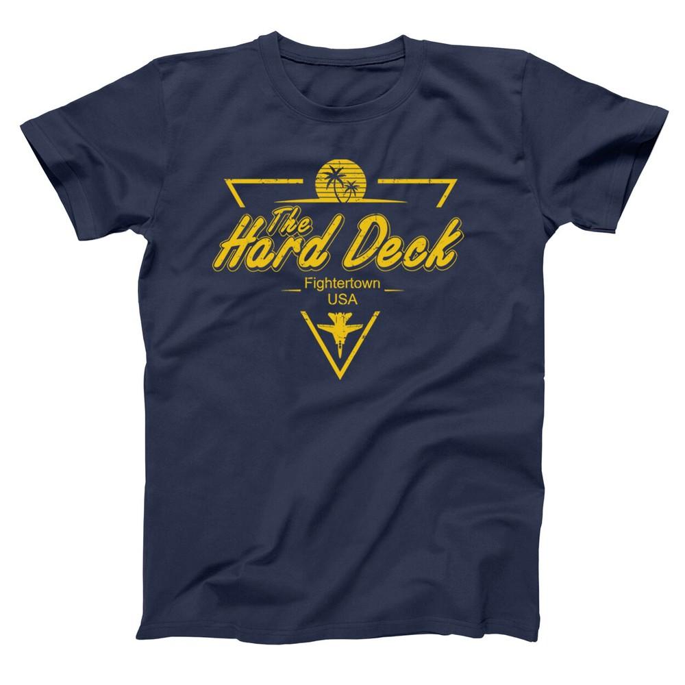 THE HARD DECK Bar - funny top gun pilot movie humor maverick - Unisex T-Shirt Unisex T-Shirt S