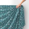 Royal Velvet Fabric Polyester For Sewing - Motif Sailboats Anchor
