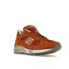 New Balance 991 Hergestellt in England Östliche Gewürze Herren Sneaker Orange Weiß M991SE