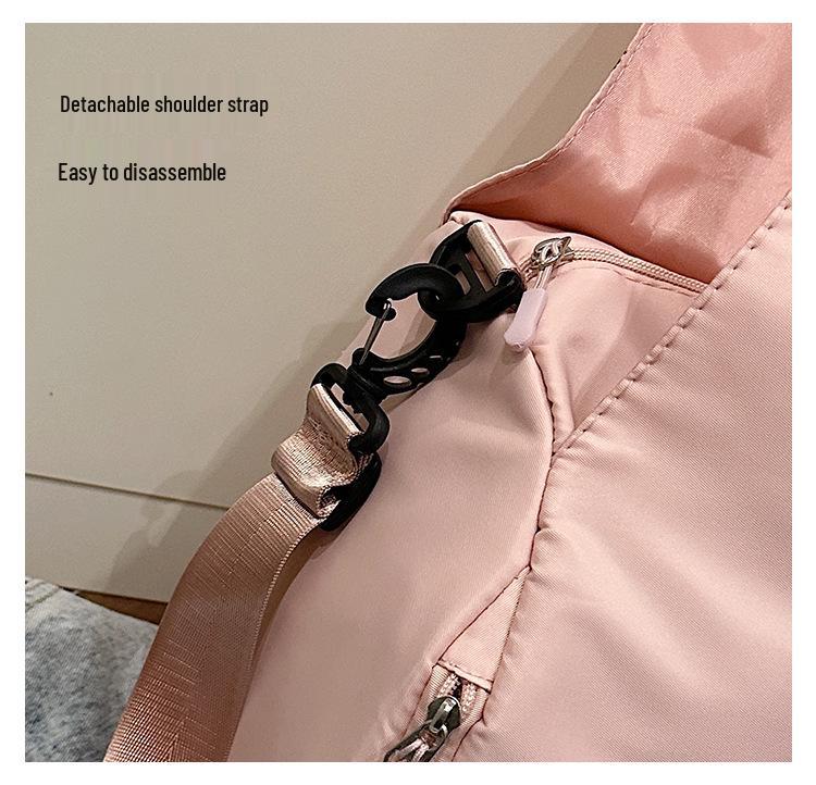 Large Capacity Travel Duffel Bag with Wet/Dry Separation for Yoga, Dance, and Fitness