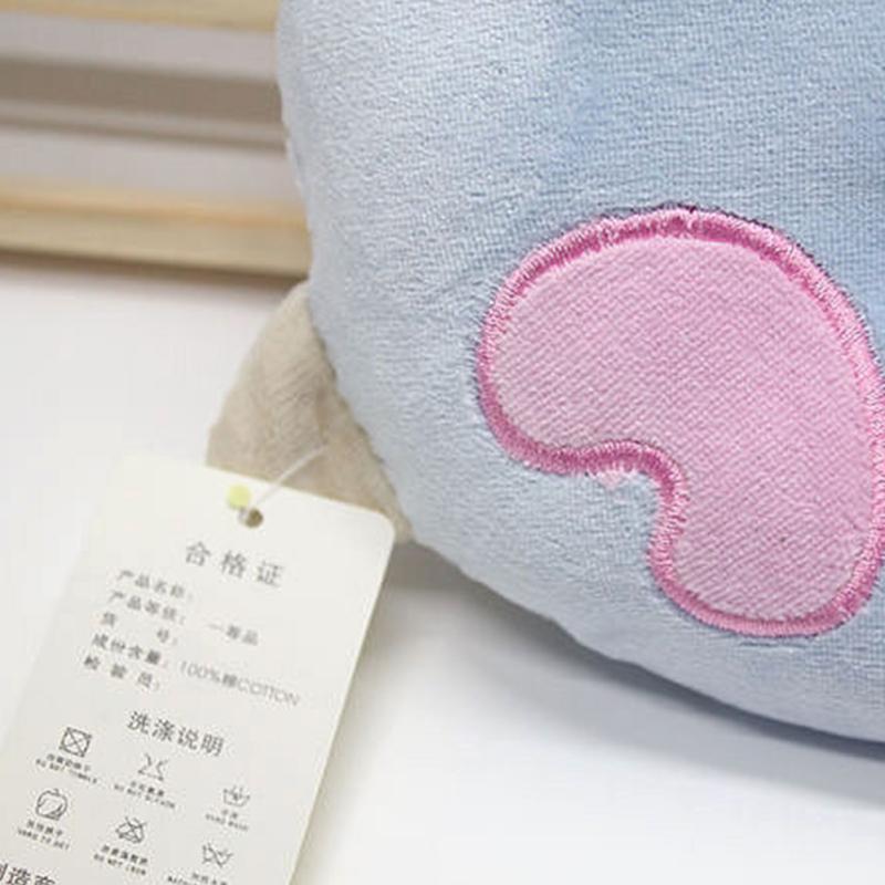 Velvet Baby Pillow Pig Shaping Pillow For Baby Nursing Newborns Baby Room Decoration Pillow