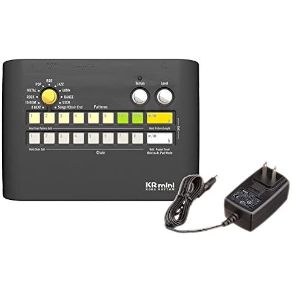 KORG KR MINI KORG RHYTHM [KR-MINI] + оригинальный сетевой адаптер KA350 комплект