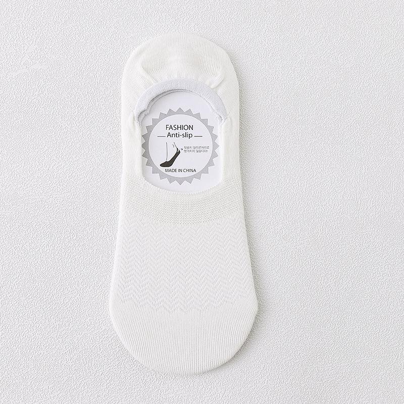Meias Invisíveis de Algodão Respirável para Mulher - Primavera/Verão