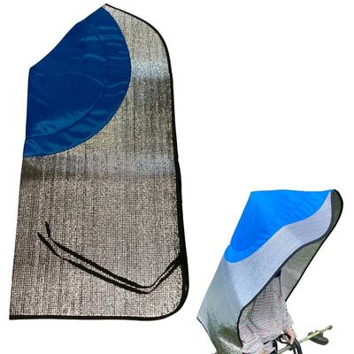 Stomo Sun Aluminium Isoliertes Sonnensegel Hitze Hitzschlag Leicht und Perfekt für Bauernhof Außenbereich und Regen Bleibt im Sommer kühl und im Winter warm D.