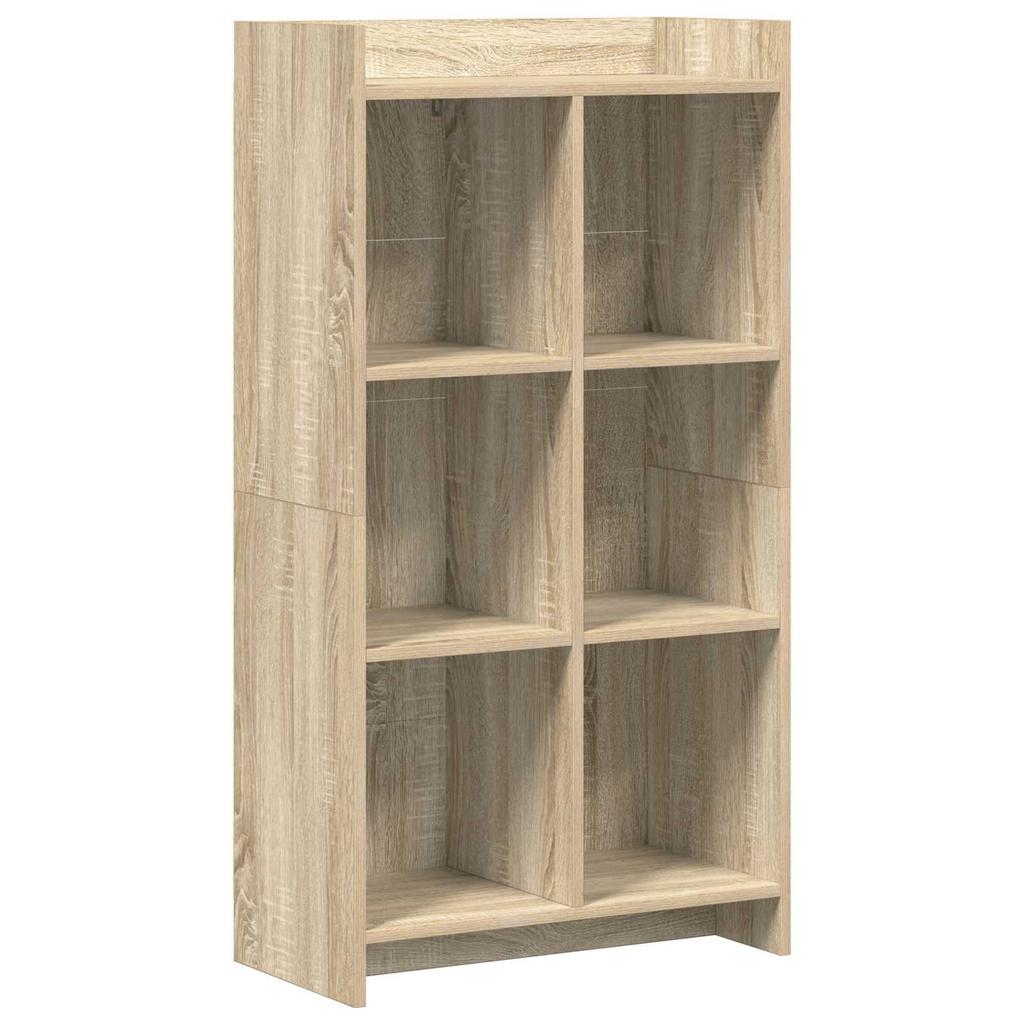 Bookshelf Sonoma Oak 59 x 30 x 111 cm Particleboard