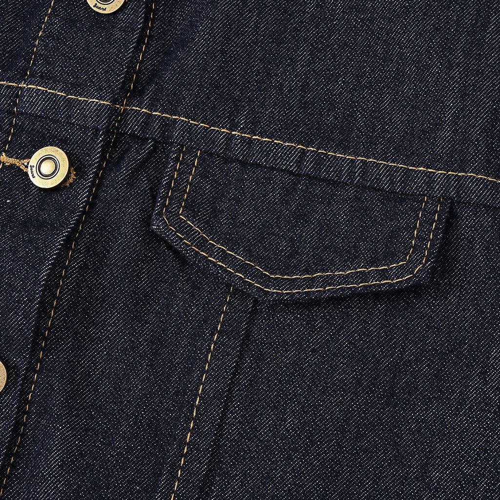 Jeans Jacket - New Style Women's Spring-autumn Casual Round-neck Jacket Top