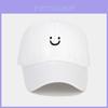 South Korea Trendy Face Embroidered Baseball Cap Unisex Sun Protection Summer Accessory For Casual Wear