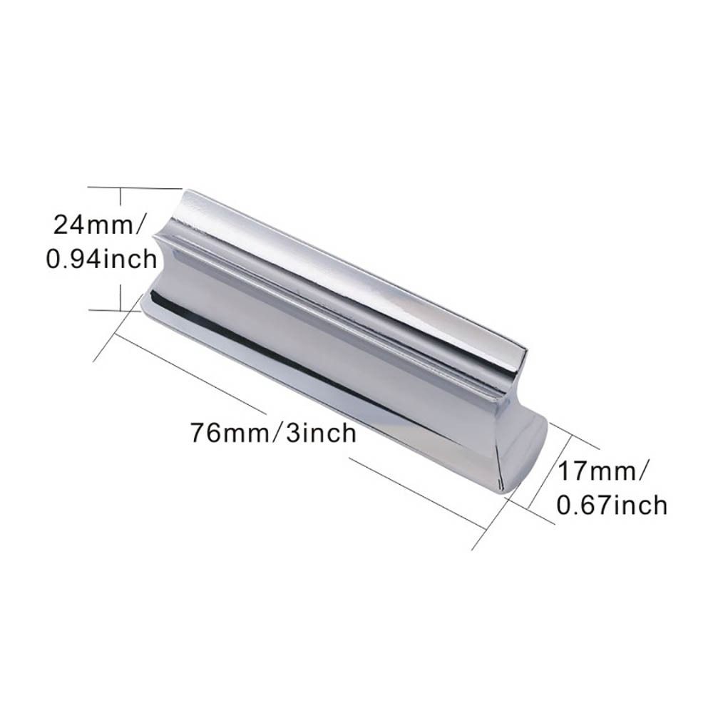 Stainless Steel Hawaiian Guitar Tonebar Slide Bar Special Sound Steel Rod Electric Guitar
