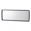 Napolex Broadway Car Auxiliary Passenger Side Mini Mounting Cup or Adhesive Aluminum 1500mmR Curved Flexible Mounting Car Accessory Mirror, Mirror,