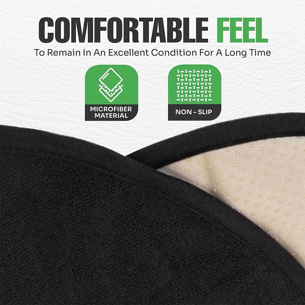Car Seat Towel Cover Waterproof Car Seat Towel Protector with Adjustable Elastic Strap Non-slip Breathable Front Rear2025