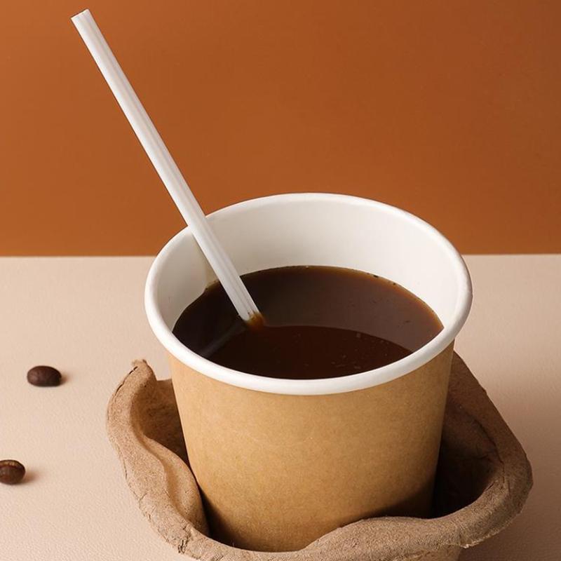 100Pcs Disposable Three Hole Coffee Straw Stirring Rod Both Hot And Cold Drinks Straw Independently Packaged