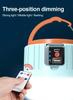 Luce Solare Portatile da Campeggio Power Bank Lanterne LED con Telecomando Impermeabile Luce da Tenda da Esterno Torcia Ricaricabile