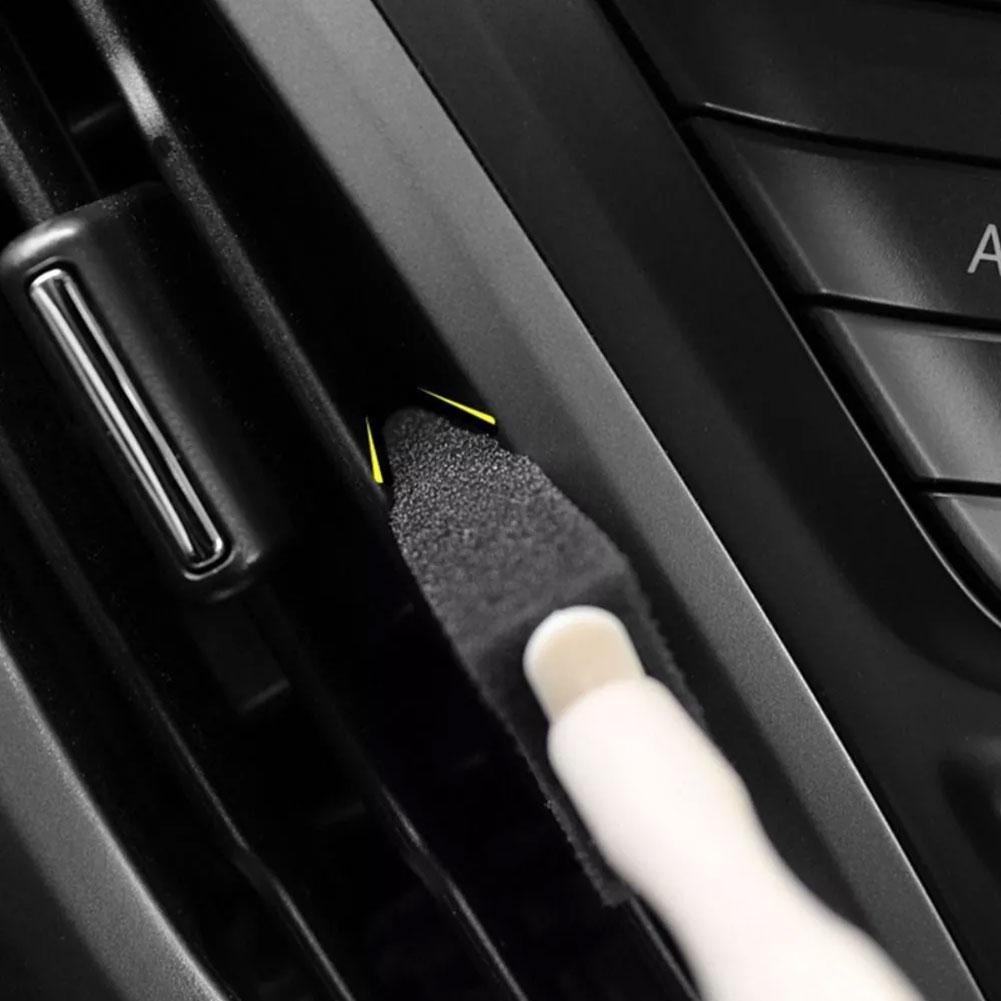 Car Interior Air Outlets Sponge Cleaning Brush Remove Grille Dust Conditioner Accessories And Bact Car Soft Air Eria Brushe J5K8