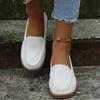 Soft Bottom Round Head Doudou Flat Bottom Solid Color Simple, Summer New Large Size, Casual Women's Single Shoes