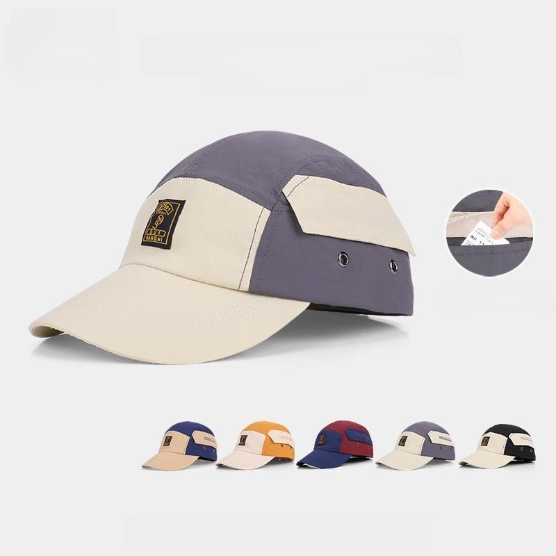 Summer Sports Sun Hat For Men With Breathable Water Resistant Nylon Cap For Outdoor Activities
