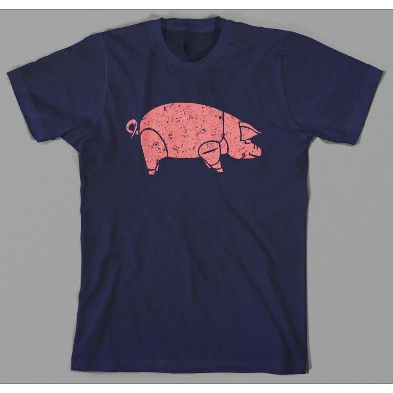 Top Retro Y2K Pig Pink Floyd Animals T-Shirt Come Indossata nel 1977 The Wall Syd Barett Lusso di Alta Gamma È per Uomini e Donne
