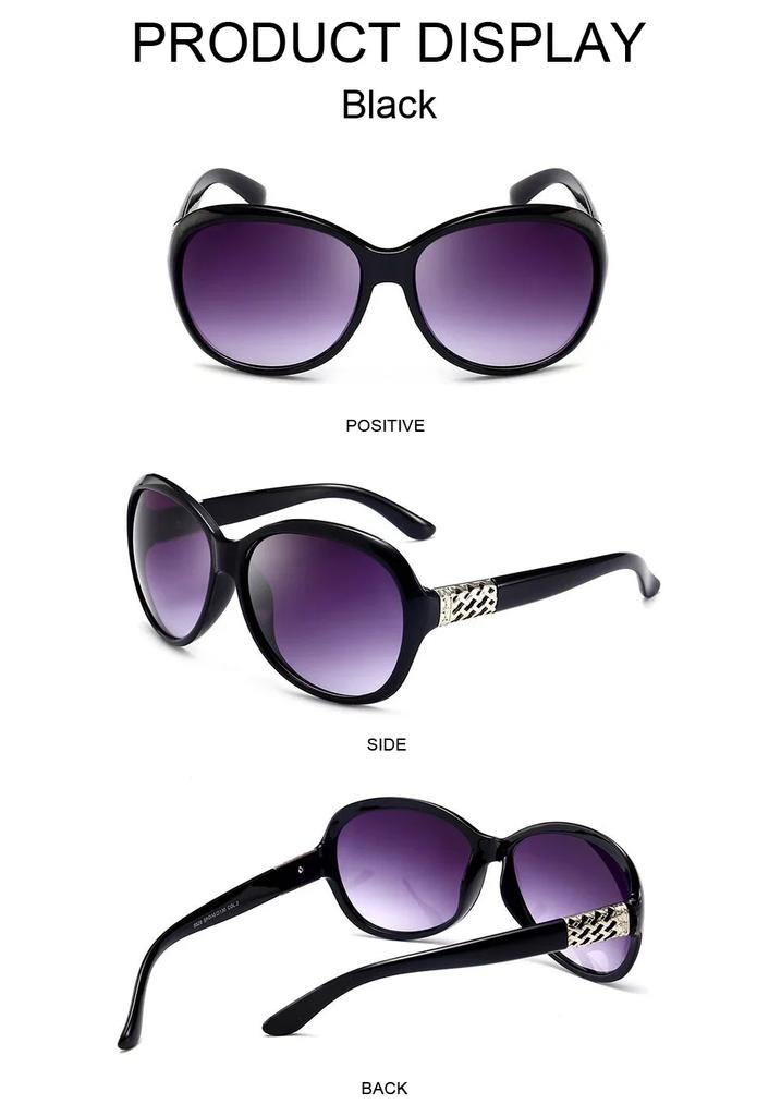 Oval Vintage Sunglasses Women Men Brand Designer Mirror Sun Glasses Female Male Driving Outdoors Fashion
