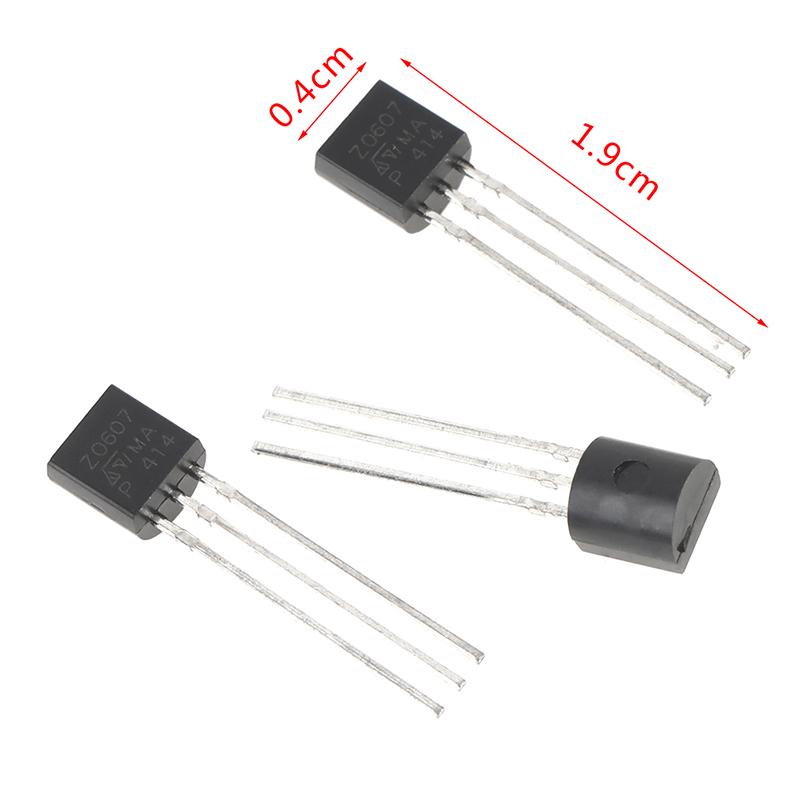 20ks Z0607 Z0607Ma To-92 Triak 0,8A 600V Triak Tyristor 0,8 Amp 600 V