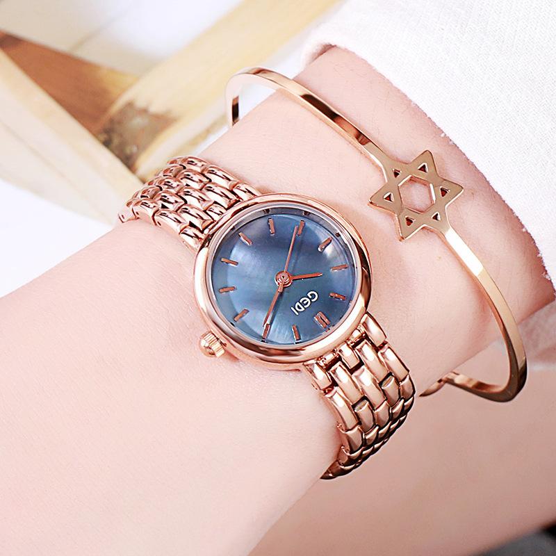 Ultra-Thin Waterproof Quartz Women'S Watch High Value Small Dial Student Versatile Women'S Watch
