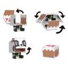 Figurka - MATTEL - Minecraft Flippin' Figs - Snadná transformace - Pixelový design