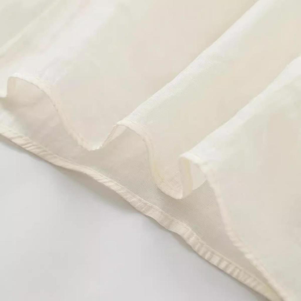 2024 Autumn European & American Style Women's Casual Layered Shirt