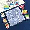 Diy Cartoon Baby Mobile Phone Back Sticker Airbag Bracket Silicone Mold