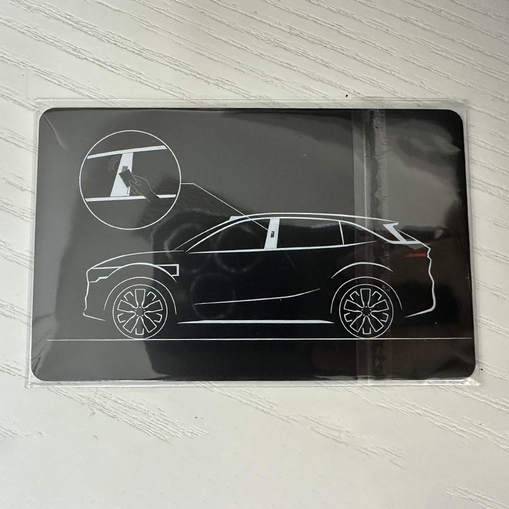 Car Decoration For ZEEKR 7X 2024-2026 Bluetooth Remote Control Key NFC Automotive Intelligent Accessories Car Upgrade