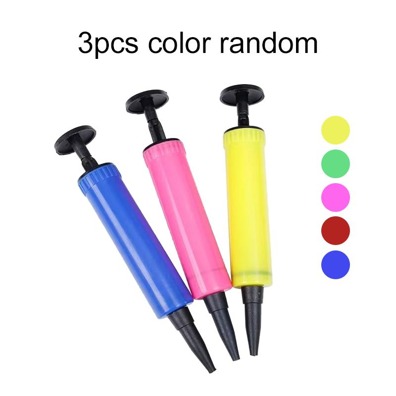 

3/6/12pcs Mini Hand Push Air Pump Festival Supplies Balloon Pump Balloon Inflator Wedding Birthday Party Accessories Tools TMZ 6.89inch