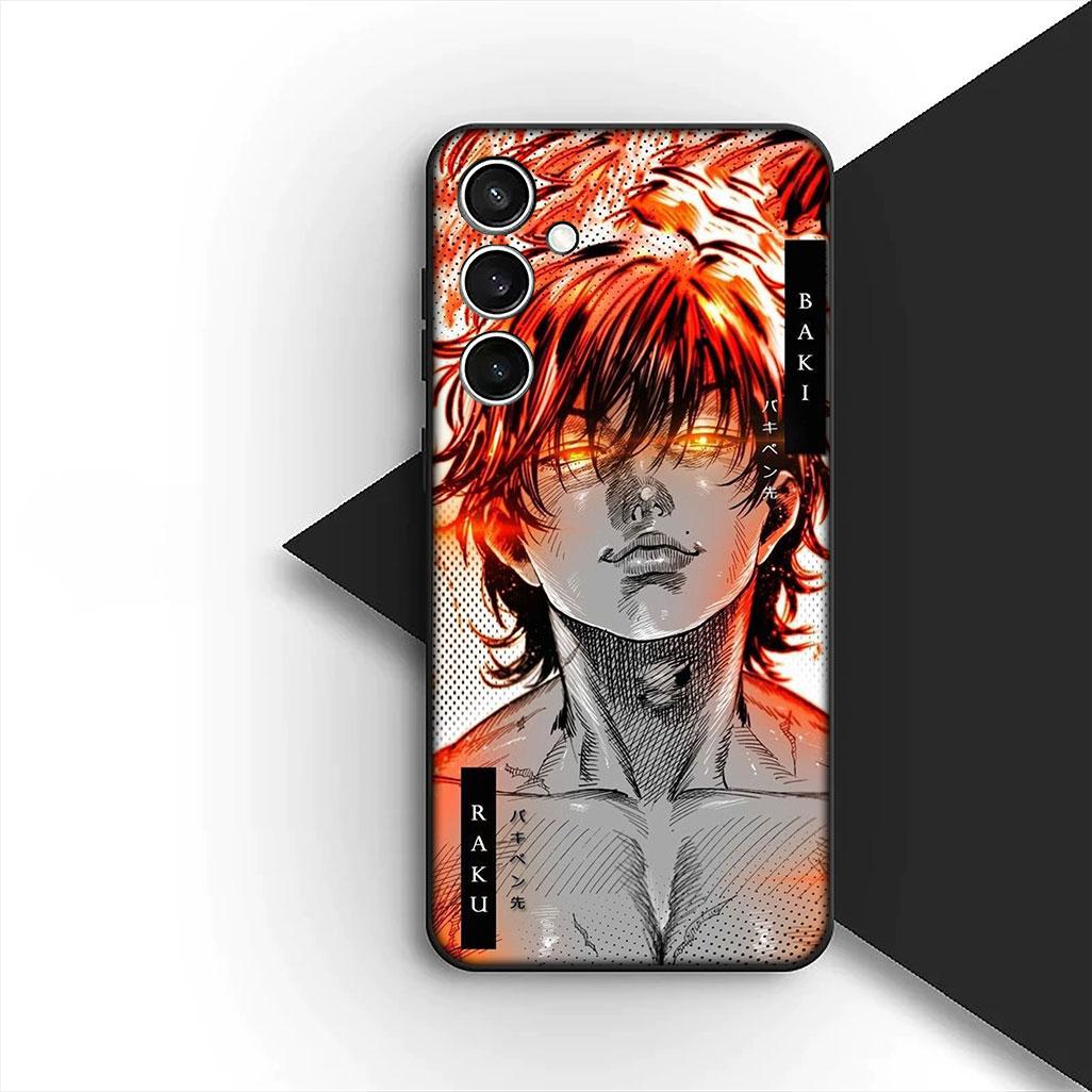 

Baki Anime Hanmas Art Phone Case for Motorola Moto G86 G57 E14 E15 G14 G34 G67 G84 G24 A54 G15 Power E22 Protective Cover Motorola Moto G84