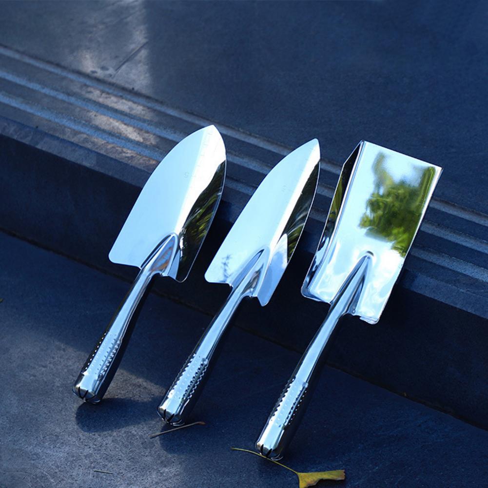 Handheld Shovel Solid Color Practical Multi-use Garden Shovel Wide Application Anti-deform Planting Shovel for Gifts