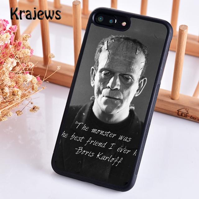 Krajews Bride of Frankenstein Phone Case Cover For iPhone 16 15 14 plus XS XR 11 12 mini 13 pro max coque Shell Fundas