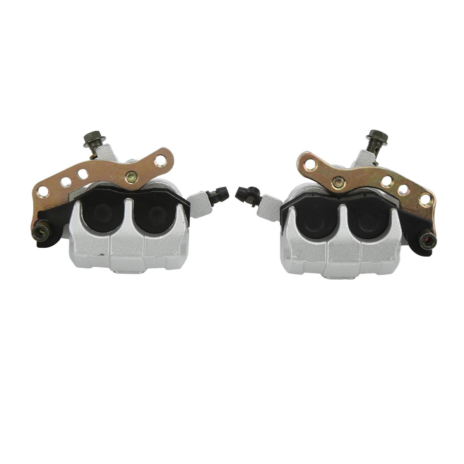 

2pcs Front Brake Caliper Left Right 43041‑1518 Metal Alloy Solid Replacement for KLF300 Bayou 300
