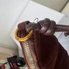 Dabimong Coroi Suede Half Moon Shoulder Bag