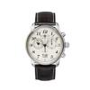 ZEPPELIN Mens Watch LZ127 Graf 7684-5-N Quartz 5 ATM Water Resistant Mineral Glass Beige Dial Stainless Steel