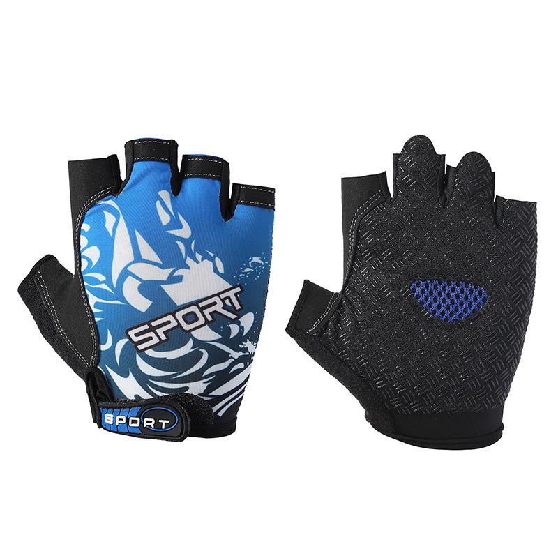 Half finger breathable non-slip ultra-thin cycling gloves