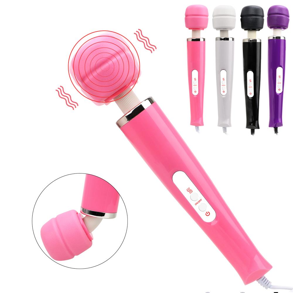 Breast Massager Sex Toys for Women 10 Speed Clit Stimulator Dildo Big Size Vibrator Magic Wand AV Stick