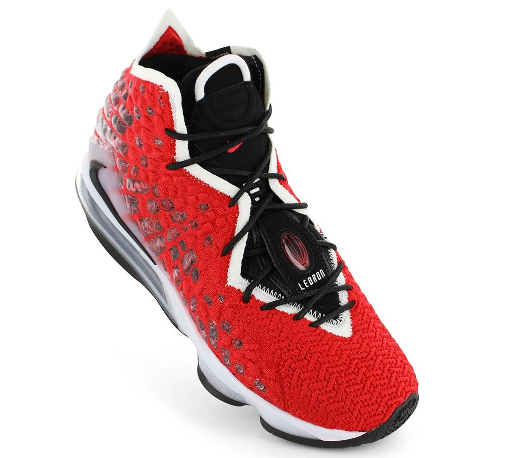 Nike LeBron 17 XVII - Uptempo - Herren Basketballschuhe Rot BQ3177-601 Sneakers Sportschuhe ORIGINAL