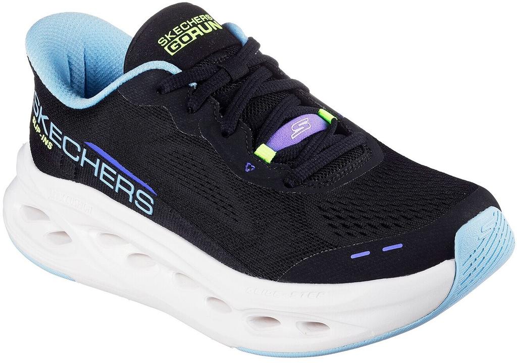 Skechers Max Cushioning Glide-Step кроссовки обувь черный синий