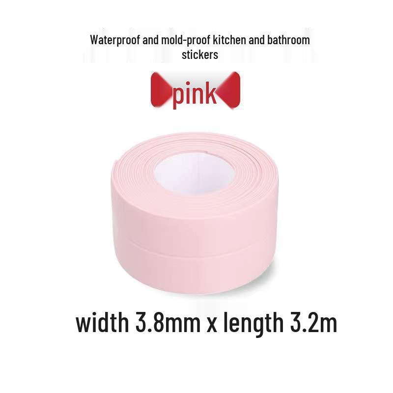 Waterproof & Stain-Resistant PVC Sealing Strip for Kitchen & Bathroom Gaps