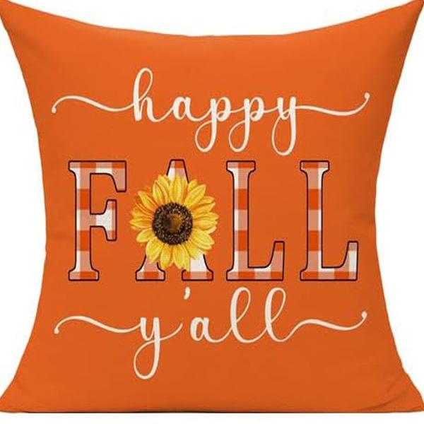 

Новая праздничная наволочка с принтом ко Дню благодарения, подушка, диван, прикроватная, домашняя, наволочка, поясничная подушка, чехол 45 * 45Cm [without core]