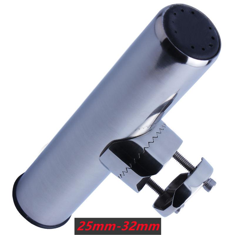 Boat Accessories High quality large pipe clamp Marine Stainless Steel Fishing Rod Holder Rail Mount rod pod Yacht