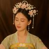 Tassel Hanfu Hair Stick Pearl Flower Hair Comb Chinese Style Hairpin Set  Hairstyle Design Tool
