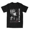 Heather Mason Silent Hill 3 T-shirt Hommes Femmes Jeu d'Horreur Grunge T-shirt Manches Courtes Col Rond T-shirt Coton Vintage Grande Taille T-shirt
