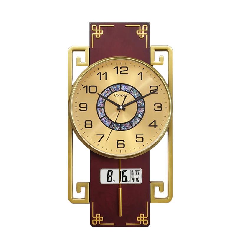 Temperature Date Digital Clock Large Functional Design Aesthetic Digital Clock Decoration Modern Reloj De Pared Decorativo Room