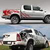 Pickup Body Side Stickers For Foton Tunland TK 2012- Truck Graphics Splash Grunge Decor Decal Trunk Cover Auto Accessories