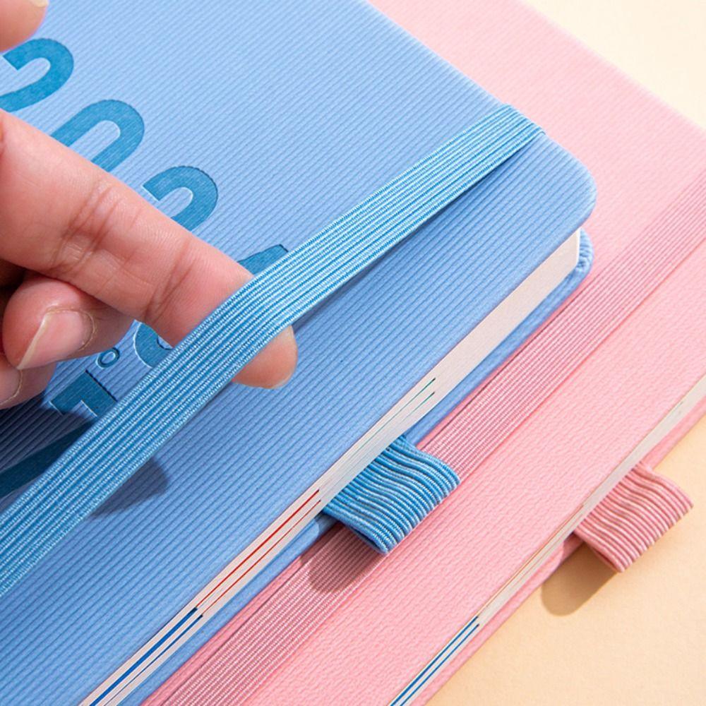 Englisch A5 Agenda Planungsnotizbuch 12 Monate Büro Arbeitsplaner Schreibwaren