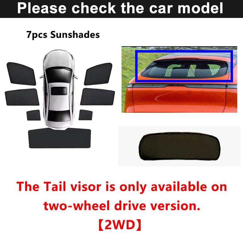 For XPeng G6 Accessories 2023 2024 2025 Car Mesh Sunshade Window Magnetic Visor Sun Shade Privacy Curtain Auto Parts Protection