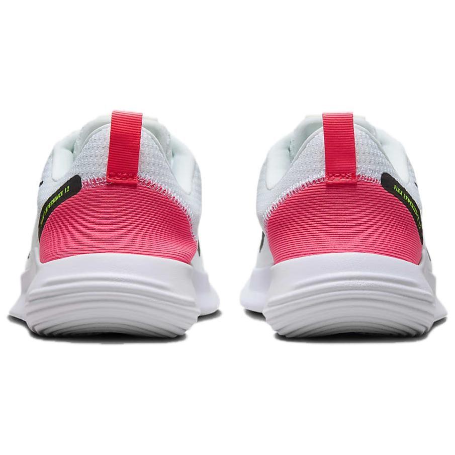 Nike Flex Experience Run 12 White Hot Punch Volt Black Women's DV0746-102